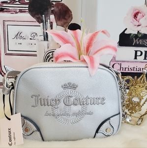 Juicy Couture Silver Camera Bag or Handbag!